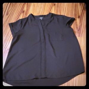 Simply Vera Vera Wang Black Blouse